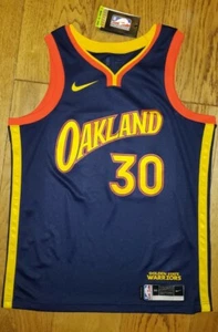 Steph Curry Golden State Warriors Basketball Jersey NBA Oakland City Edition NWT - Picture 1 of 4