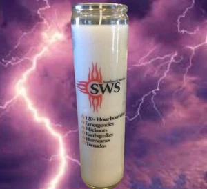 Southwest Survival - Emergency Candle - 120 hour+ burn time 100% soy wax