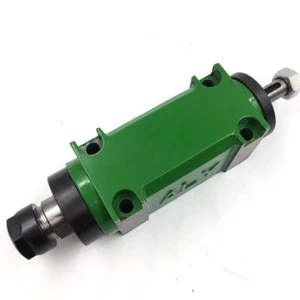 ER20 Spindle Power Head Unit 5pcs Bearings Chuck 62x60mm Boring Milling Drilling - Picture 1 of 9