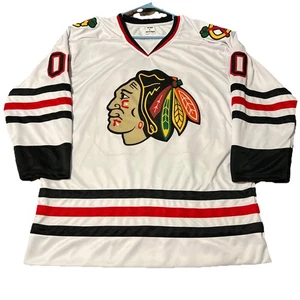 Camiseta deportiva de hockey Clark Griswold Chicago Blackhawks blanca para hombre XL Chevy Chase - Imagen 1 de 4