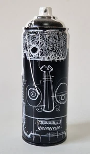 Cliff Phillips b:1975 Original Gemälde auf leerer Spraydose - Bild 1 von 7