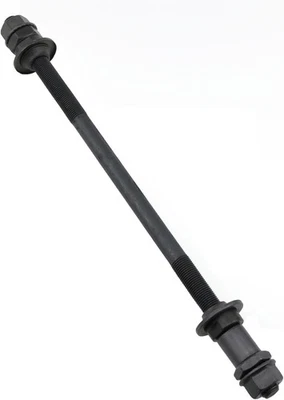 BRAND: MEUEY LYOT Bike axle 240 mm /9.45 in Multi-Speed Rear hub 3/8 240MM, Black