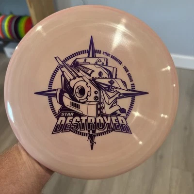 Innova 2018 Swirly Star Destroyer - Steve Brinster Tour Series -174g Golf Disc - Image 1 of 3