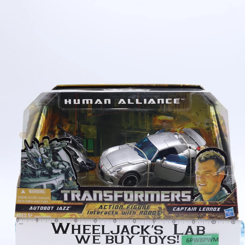 Autobot Jazz & Captain Lennox Transformers HFTD Human Alliance Hasbro NEW SEALED - Image 1 of 4
