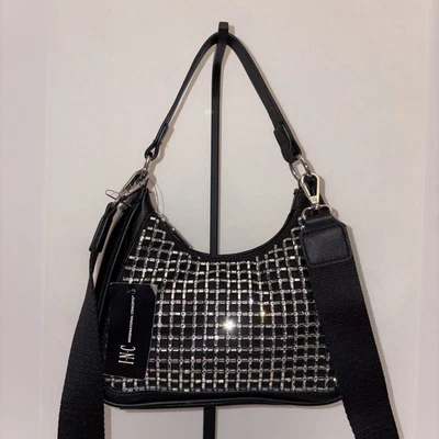 NUEVO INC INTERNATIONAL CONCEPT Bolso Hobo Zaree Correa/Mango Superior Nuevo con Etiquetas D1 Foto 1 de 4