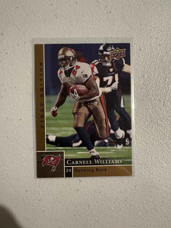 2009 Upper Deck First Edition - Cadillac Williams #139 - Image 1 of 2