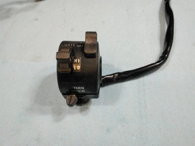 1979-82 Suzuki GS 750 250 550 650 450 L E Left Switchgear Horn Turn Hi Lo GS750  — 第 1/4 张图片