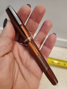 Vintage Esterbrook Fountain Pen Model J Copper 2668 Nib - Picture 1 of 16