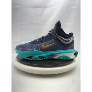 Nike Air Zoom GT Jump 2 Mens 10.5 Basketball Shoes Obsidian Navy Blue DJ9431-401 - Picture 1 of 9