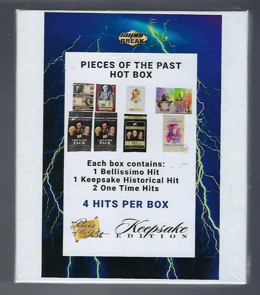 2024 SUPER BREAK PIECES OF THE PAST KEEPSAKE Edition HOT Box Factory Sealed - Image 1 of 1