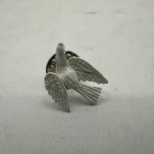 Vintage White Dove Peace Hope Love Faith Healing Freedom- Lapel, Tie, Hat Pin - Picture 1 of 6