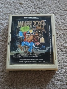 Cartuccia gioco Tigervision miner 2049er Atari 2600 rara spedizione veloce - Foto 1 di 5