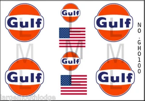 HO SCALE MODEL TRAIN TANKER TRUCK  DECALS GHO100 - Picture 1 of 1