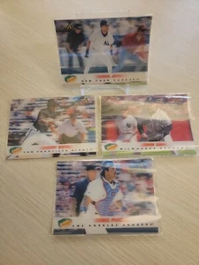 1997 Denny's Holograms #14 Derek Jeter, Barry Bonds, Mike Piazza, John Jaha Lot - Picture 1 of 2