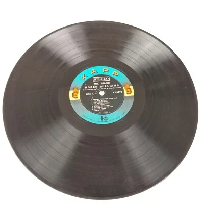 Mr. Piano Roger Williams 1962 Vintage Vinyl LP Record Kapp Records Jazz - Image 1 of 4