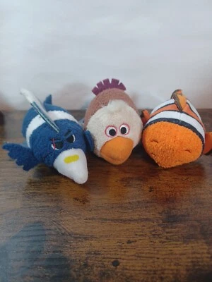 Tsum Tsum Plush - Nemo,Nigel And Gill - Finding Nemo - Disney Store - Image 1 of 4