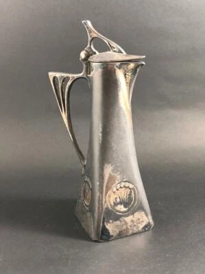 small jug wmf liquor Jugendstil modernista de Albin Müller para WMF, 1905 - Image 1 of 4