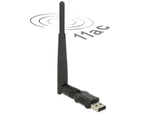 Delock WLAN USB 2.0 Stick Dualband 2.4/5 GHz WLAN-AC 433 mit externen Antenne - Bild 1 von 3