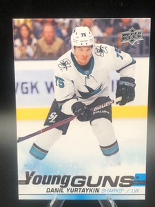 2019-20 Upper Deck Danil Yurtaykin Young Guns Rookie RC #210 Series 1 Hockey