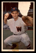 1953 Bowman Color Mickey Grasso #77 Low Grade (tape) Baseball Card