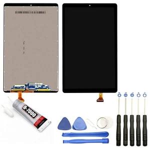 VITRE + ECRAN LCD POUR Galaxy Tab A 2019 SM-T510 SM-T515 NOIR +OUTILS+COLLE - Photo 1/1