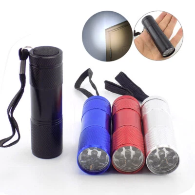 Mini kleine LED Taschenlampe weiß Blitz Taschenlampe Lampe Licht AAA Batterie High Power - Bild 1 von 4