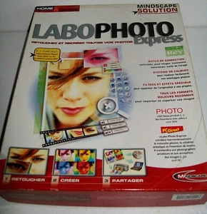 LaboPhoto Express. PC CD ROM Windows 98/Windows Me/Windows XP. - Photo 1/2