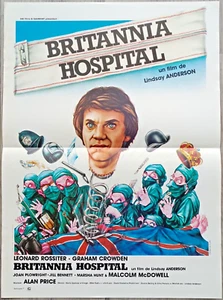 BRITANNIA HOSPITAL/AFFICHE ORIGINALE 40X60 CM/LINDSAY ANDERSON/MALCOLM MCDOWELL - Picture 1 of 1