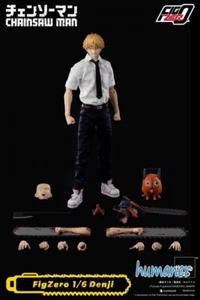 Figura de acción FigZero Threezero PochitChainsaw Man Denji Pochita escala 1/6 modelo - Imagen 1 de 10