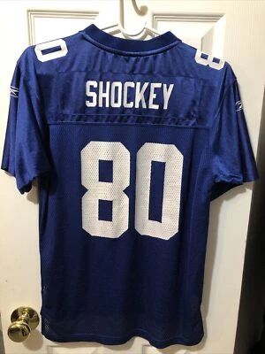 Jersey Jeremy Shockey New York Giants Azul Reebok Juvenil Talla Grande Foto 1 de 2
