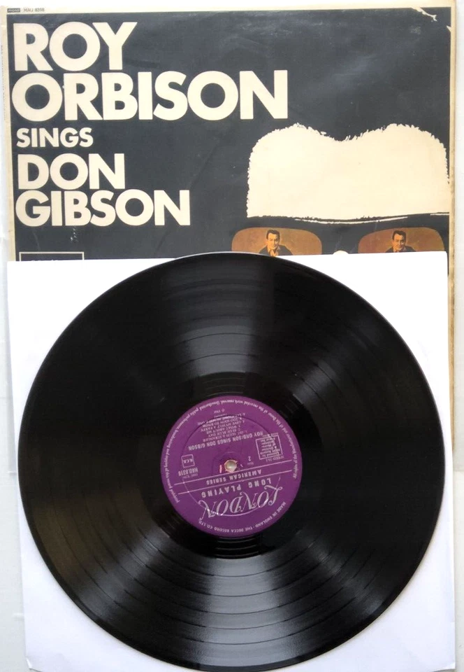 Roy Orbison – Roy Orbison Sings Don Gibson 1966 LP Album vinyl record - Image 1 of 4