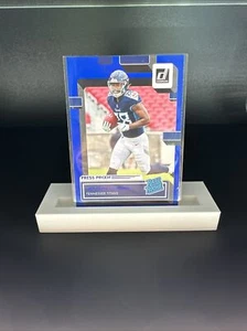 2022 Panini Donruss Hassan Haskins Press Proof Blue Rated Rookie #342 - Bild 1 von 3