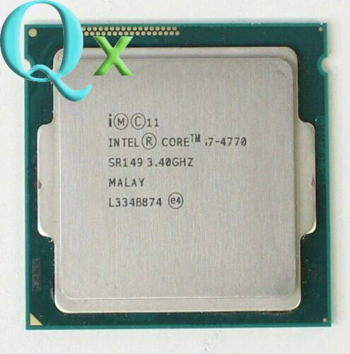 4Th Gen Intel Core i7-4770 LGA 1150 CPU Processor Haswell Quad-Core 3.4 GHz - Image 1 of 1