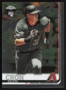 2019 Topps Chrome Update Edition #43 Kevin Cron Rookie Arizona Diamondbacks - Picture 1 of 2