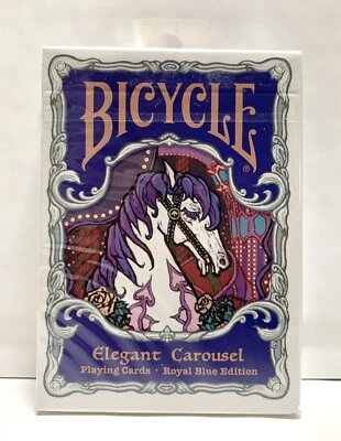 Bicycle Elegant Carousel Royal Blue Edition Playing Cards by Yasuyuki Honne - Image 1 of 3