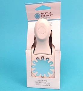 Martha Stewart Paper Punch Circle Loop Double Punch Craft Scrapbook New - Picture 1 of 4