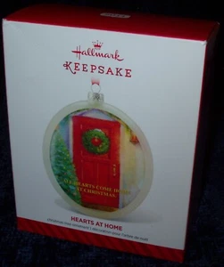 2014 Hallmark HEARTS At HOME All Hearts Come Home At Christmas Keepsake Ornament - Picture 1 of 5