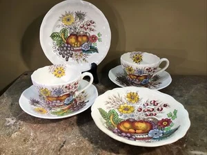 Spode Copeland England Servizio piatti vintage REYNOLDS S2188 6 pezzi - Foto 1 di 13