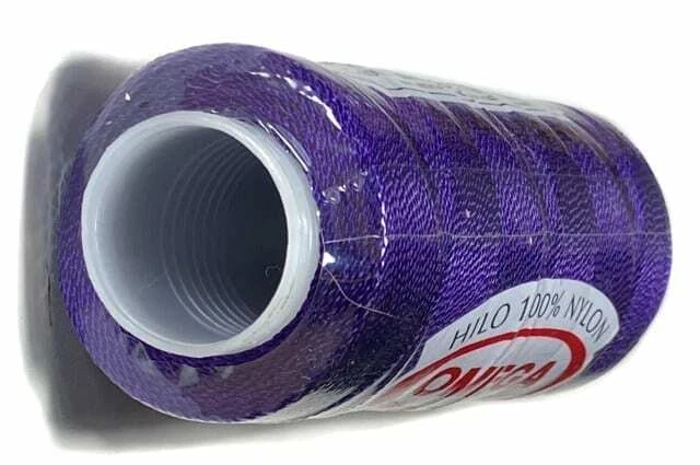 Omega ~ #2 Nylon Thread - 300 yard spool ~ (15-Purple) - Image 1 of 1
