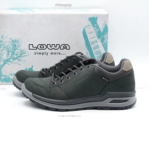 Lowa Men's Locarno Low Gore-Tex GTX Waterproof Hiking Shoe 310812-0937 Anthracie - Picture 1 of 24