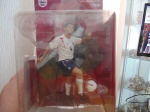 FT Champs football action figure of Steven Gerrad in England strip