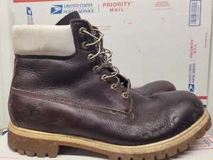 Botas Timberland vintage de cuero marrón oscuro para hombre 11,5 EE. UU. 31565 usadas  - Imagen 1 de 11