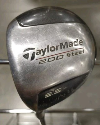 TaylorMade 200 Steel 9.5° Driver TaylorMade Lite R-80 Graphite Shaft Left Hand - Image 1 of 4
