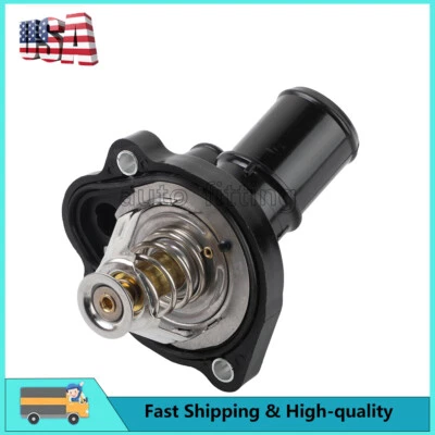 Engine Coolant Thermostat Water Outlet Assembly fit Ford Mercury Milan 3M4Z8575B - Image 1 of 4