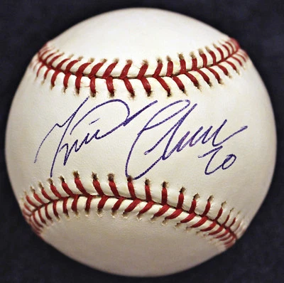 🔷 MIGUEL CABRERA 20 ROOKIE YEAR SIGNED AUTO ML BASEBALL 2003 03 #20 PSA/DNA COA - Image 1 of 4