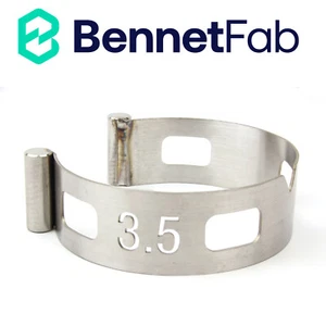 Bennet Fab Stainless Steel Tacking Band SIZE: 3.5” 88.9mm Welding Clamps Tack - Bild 1 von 2