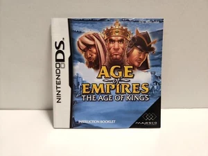 Age of Empires The Age of Kings (Nintendo DS) Original Manual Only - Picture 1 of 2