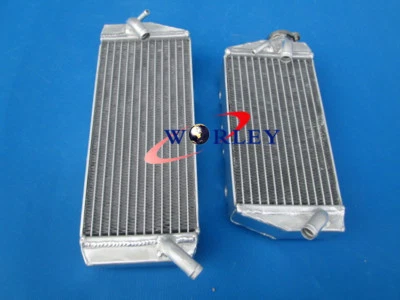 Par de radiadores de aluminio para KAWASAKI KXF450 KX450F 2006 2007 2008 06 07 08 Foto 1 de 3
