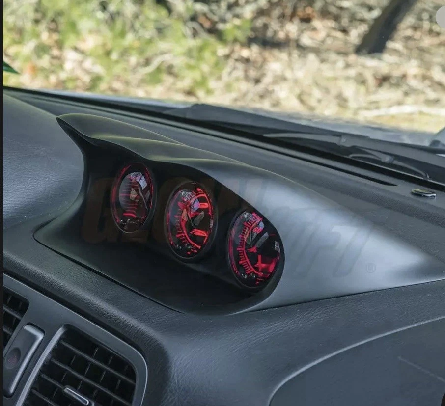 Glow Shift 52mm preto 7 cores 2002-2007 Subaru Impreza - Imagem 1 de 4