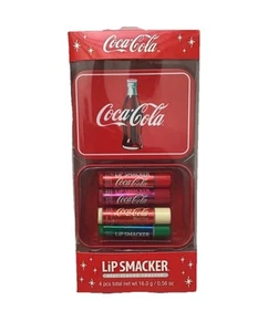 💄Coca Cola Lip Smacker y Portatarjetas de Lata Coleccionable Cereza Vainilla Sprite A3 - Imagen 1 de 6